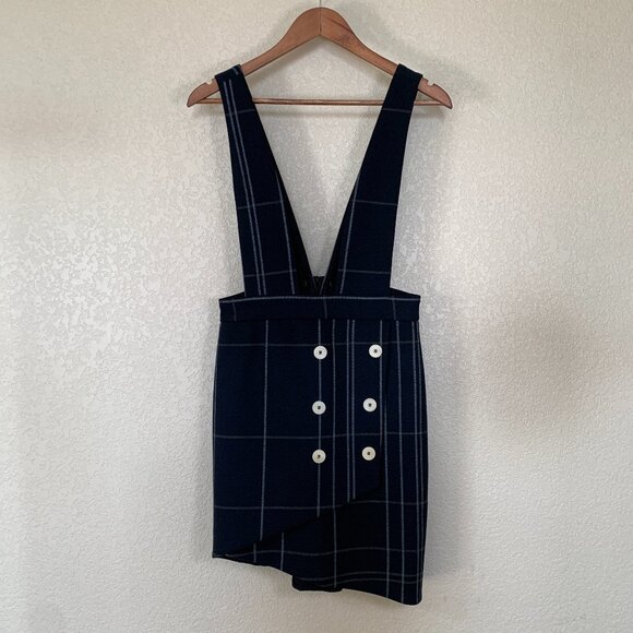 Maje Jola Plaid Skirt with Straps – New Without Tag - Picture 1 of 7